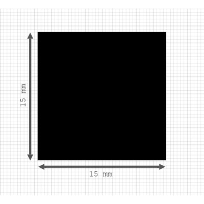 Dichtungsgummi für Offshore-Luken | EPDM | 15 x 15 mm